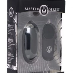Master Series Thunder Egg 21X Silicone Vibrator With Remote Control