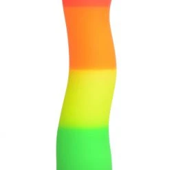 Strap U Proud Rainbow Silicone Dildo With Harness Dildos & Strap-Ons