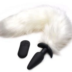 Tailz Vibrating Fox Tail Slender Anal Plug
