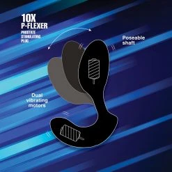 Alpha-Pro 10X P-Flexer Prostate Stimulating Plug Anal