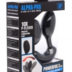 Alpha-Pro 10X P-Flexer Prostate Stimulating Plug Anal