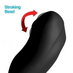 Alpha-Pro Anal 7X Bendable Prostate Stimulator With Stroking Bead