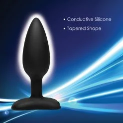 Zeus Electrosex Bum Shock E-Stim Silicone Anal Plug BDSM