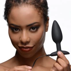 Zeus Electrosex Bum Shock E-Stim Silicone Anal Plug BDSM