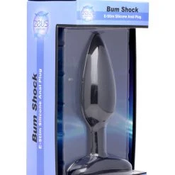 Zeus Electrosex Bum Shock E-Stim Silicone Anal Plug BDSM