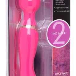 Wand Essentials 10X Dual Duchess 2-in-1 Silicone Massager Vibrators