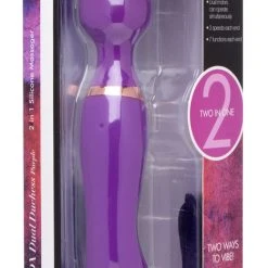 Wand Essentials 10X Dual Duchess 2-in-1 Silicone Massager Vibrators