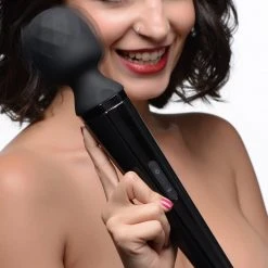 Wand Essentials Diamond Head 24X Rechargeable Silicone Wand Massager