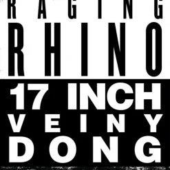 Master Cock Raging Rhino 17 Inch Veiny Dildo -