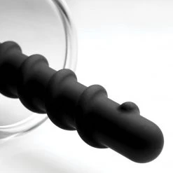 Master Series Rosebud Driller Cylinder With Silicone Swirl Insert