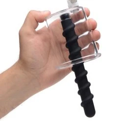 Master Series Rosebud Driller Cylinder With Silicone Swirl Insert