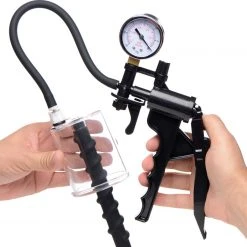 Master Series Rosebud Driller Cylinder With Silicone Swirl Insert