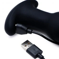 Rimmers Anal Gyro-I 10X Beaded Rimming Butt Plug With Remote Control