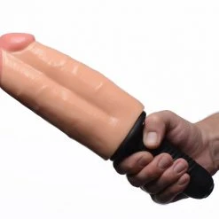 Master Series Double Decker 13X Vibrating Dual Dildo Thruster