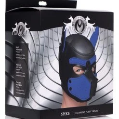 Master Series BDSM Spike Neoprene Puppy Hood -