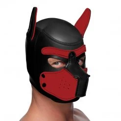 Master Series BDSM Spike Neoprene Puppy Hood -
