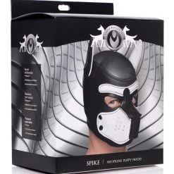 Master Series BDSM Spike Neoprene Puppy Hood -