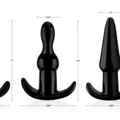Frisky Thrill Trio Anal Plug Set -
