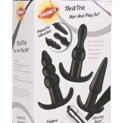 Frisky Thrill Trio Anal Plug Set -