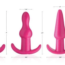 Frisky Thrill Trio Anal Plug Set -