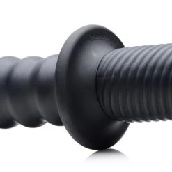 Ass Thumpers The Skew 10X Silicone Vibrator With Handle Penis Pleasure