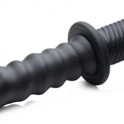 Ass Thumpers The Skew 10X Silicone Vibrator With Handle Penis Pleasure