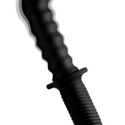 Ass Thumpers The Skew 10X Silicone Vibrator With Handle Penis Pleasure