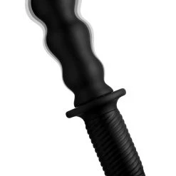 Ass Thumpers Penis Pleasure The Groove 10X Silicone Vibrator With Handle