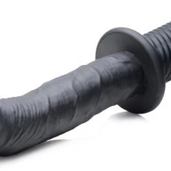 Ass Thumpers The Large Realistic 10X Silicone Vibrator With Handle Penis Pleasure