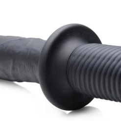 Ass Thumpers The Large Realistic 10X Silicone Vibrator With Handle Penis Pleasure