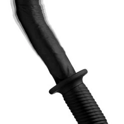 Ass Thumpers The Large Realistic 10X Silicone Vibrator With Handle Penis Pleasure