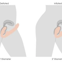 Strap U Dildos & Strap-Ons Remote Control Inflatable Vibrating Silicone Ergo Fit Strapless Strap-On