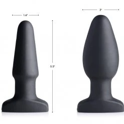 Swell Worlds First Remote Control Inflatable 10X Vibrating Silicone Anal Plug