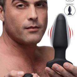 Swell Worlds First Remote Control Inflatable 10X Vibrating Silicone Anal Plug