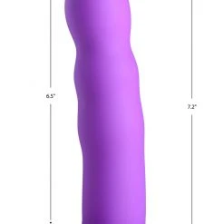 Squeeze-It Squeezable Wavy Dildo - Dildos & Strap-Ons