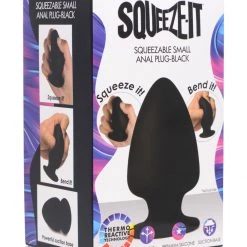 Squeeze-It Squeezable Silicone Anal Plug - Large