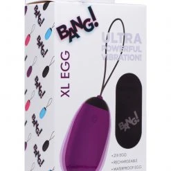 Bang Vibrators XL Silicone Vibrating Egg -
