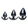 Master Series Triple Spades 3 Piece Anal Plug Set