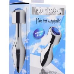 Booty Sparks Gem Weighted Anal Plug - Large