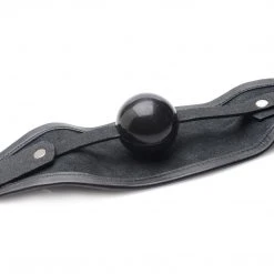 Strict Leather BDSM Leather Covered Ball Gag