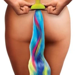 Tailz Rainbow Unicorn Tail Anal Plug
