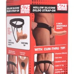 Size Matters Dildos & Strap-Ons Hollow Silicone Dildo Strap-on -