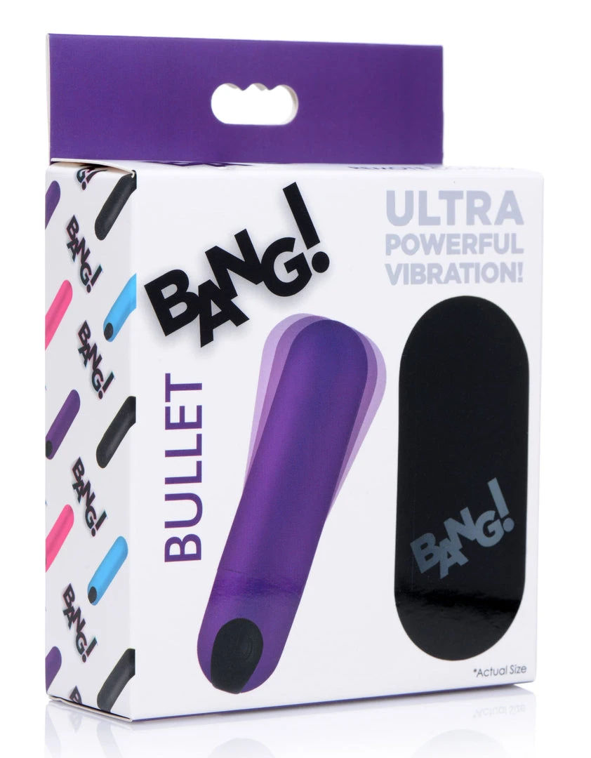 Bang Vibrating Bullet With Remote Control - Vibrators 8 Bang Vibrating Bullet With Remote Control - Vibrators