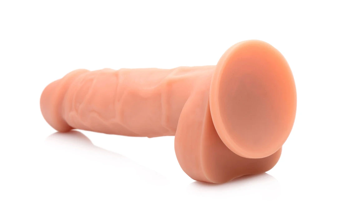 Strap U Power Pecker 7 Inch Silicone Dildo With Balls - Dildos & Strap-Ons 10 Strap U Power Pecker 7 Inch Silicone Dildo With Balls - Dildos & Strap-Ons