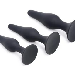 Master Series Triple Spire Tapered Silicone Anal Trainer Set