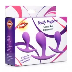 Frisky Booty Poppers Silicone Anal Trainer Set