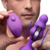 Thump It 7X Slim Ribbed Thumping Silicone Anal Plug