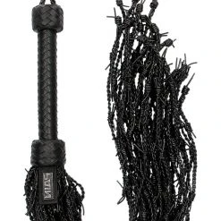 Pain Leather Barbed Wire Flogger