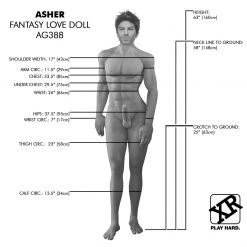 NextGen Dolls Asher Adult Fantasy Doll Penis Pleasure