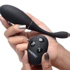 Whisperz Vibrators Voice Activated 10X Vibrating Egg With Remote Control